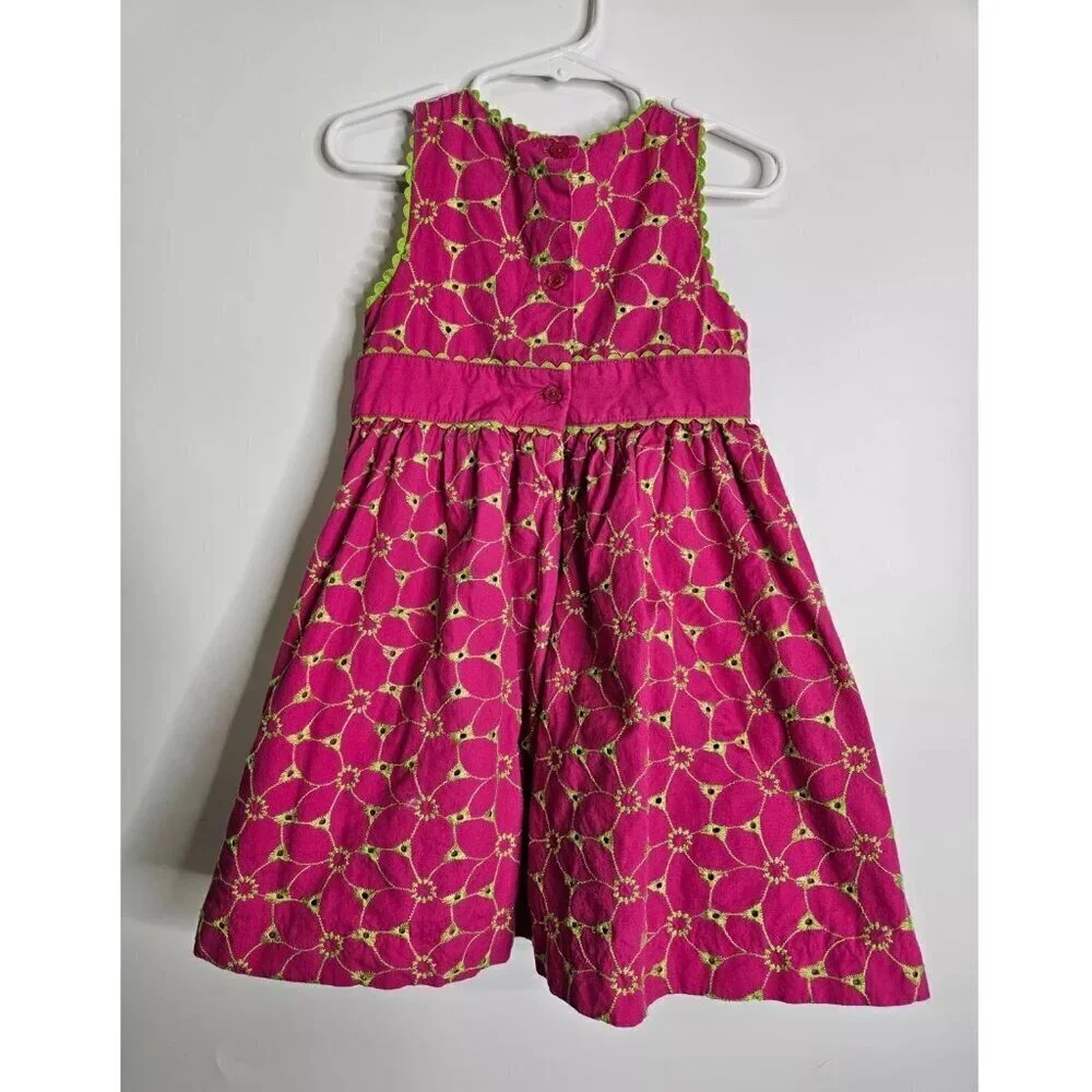 MAGGIE ZOE Size 4 Party Evening Birthday Sleeveless Summer Girls Floral Dress
